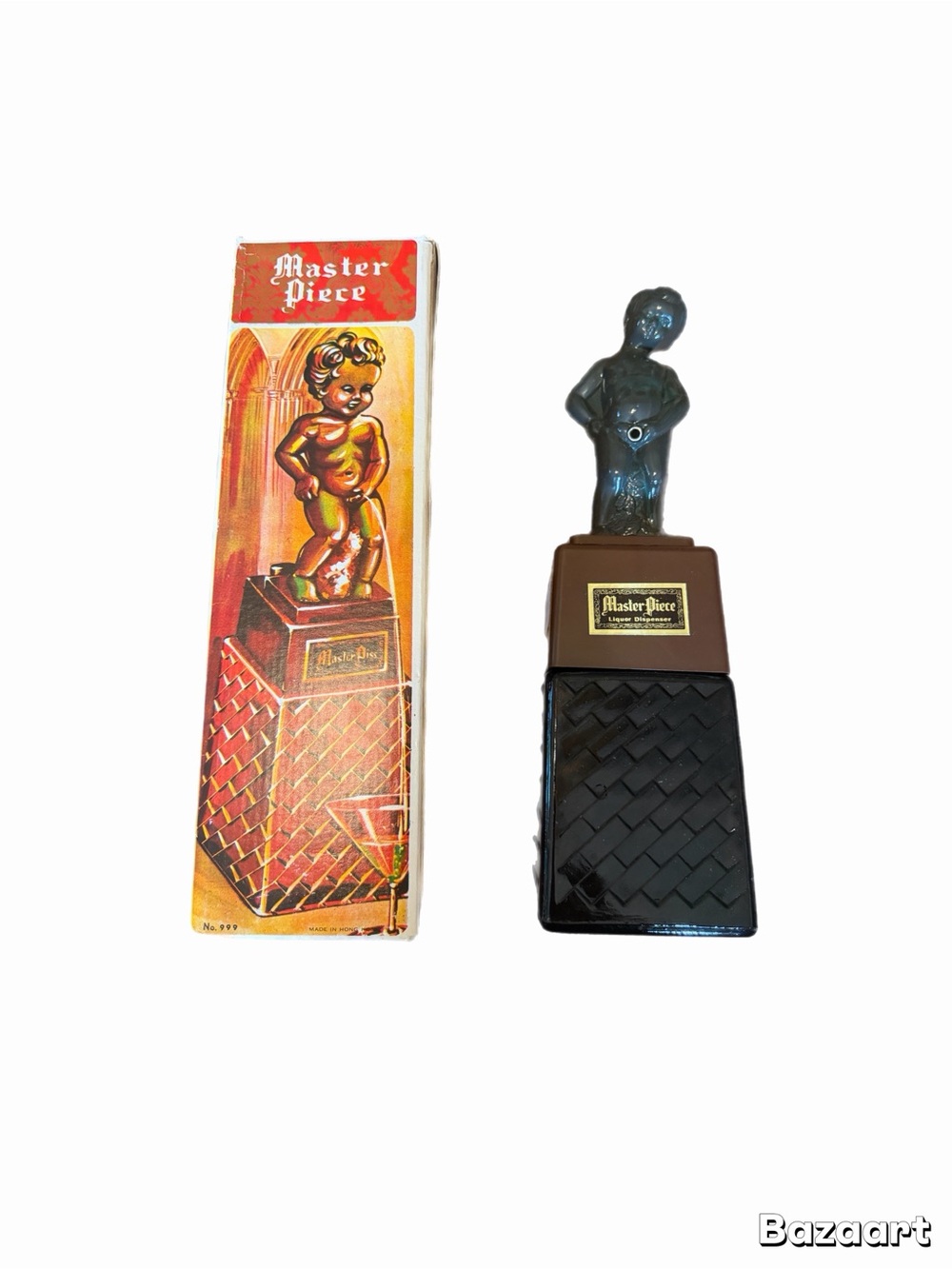 Vintage A "Master Piece" Novelty Drink Dispenser Peeing Liquor Decanter